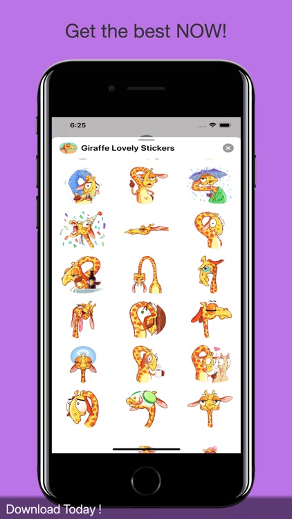 Giraffe Funny Stickers screenshot-3