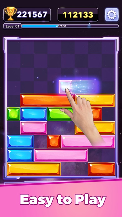 Jewel Sliding - Block Puzzle screenshot 4