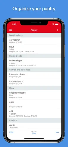 Captura de Pantalla 5 Gestor de recetas Paprika 3 iphone