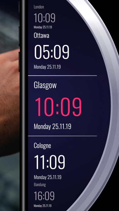 World Clock - Time Zones screenshot 2