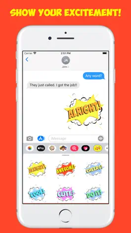 Game screenshot Shout! Stickers for iMessage mod apk