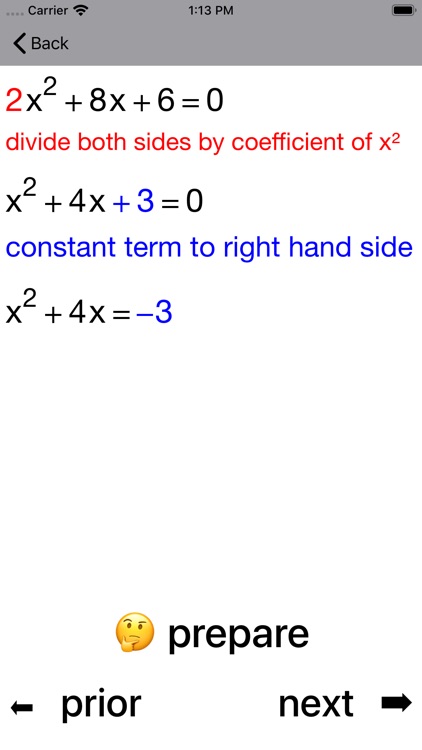 Quadratic Equations