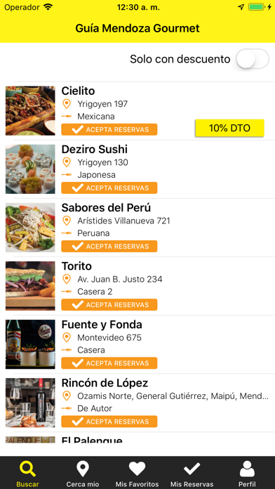 Guía Mendoza Gourmet screenshot 2