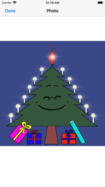 Christmas Tree Emotion sticker