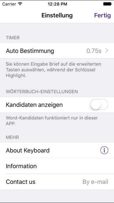 Easy Mailer German Keyboard plus Screenshot 4