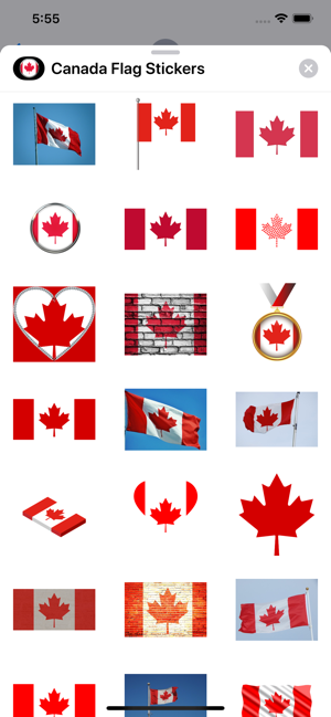 Canada Flag Stickers(圖3)-速報App