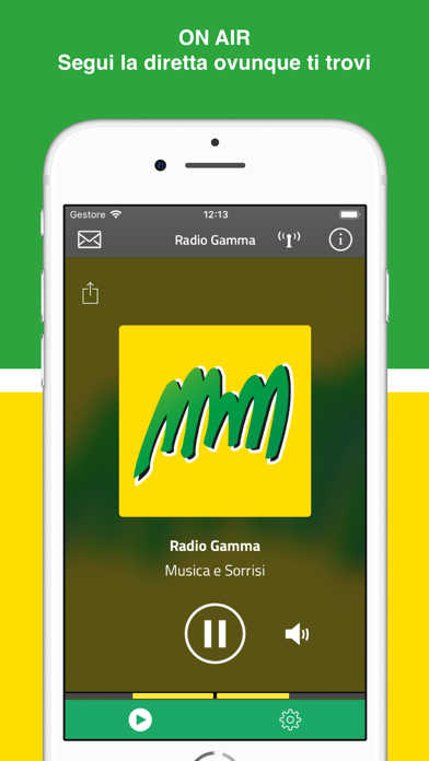 How to cancel & delete Radio Gamma: musica e sorrisi from iphone & ipad 2