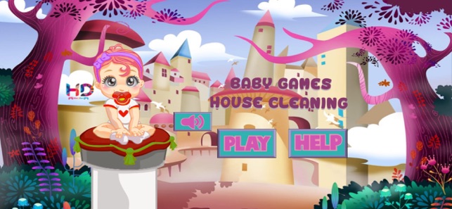 Baby Games House Cleaning