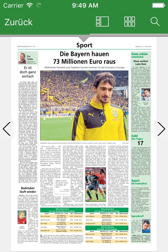 Westfalen-Blatt screenshot 2