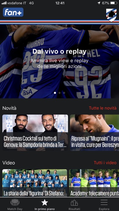 U.C. Sampdoria App Ufficiale screenshot 4