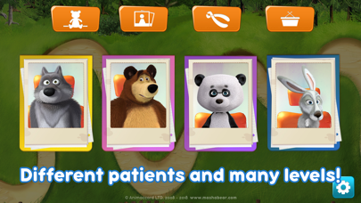 Teeth Games Masha and the Bear screenshot 1