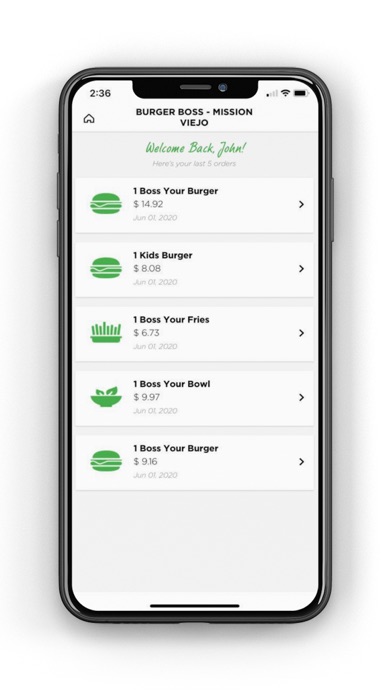 Burger Boss App screenshot 2