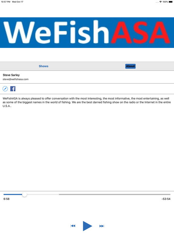 Screenshot #6 pour We Fish ASA