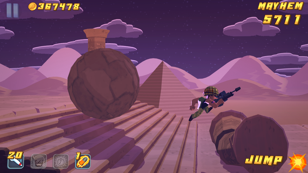Major Mayhem Hack screenshot 5 - iOS game interface