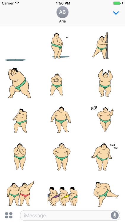 Animated Sumo SumoMoji Sticker