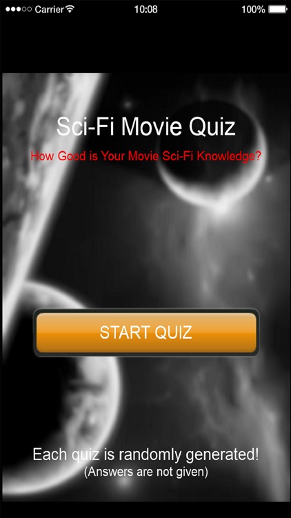 Movie Genius Quiz Sci Fi