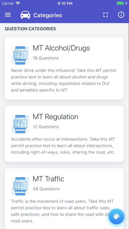 Montana MVD Permit Test screenshot-8