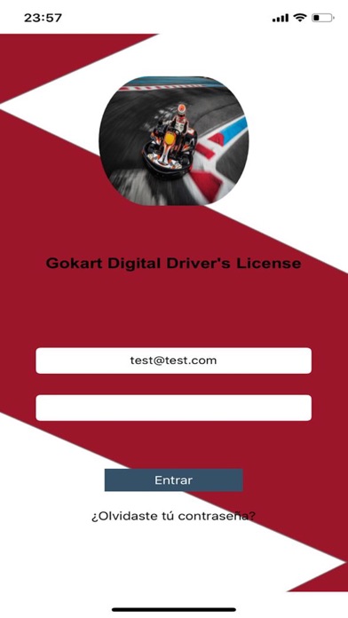 Gokart Digital Driver License screenshot 2