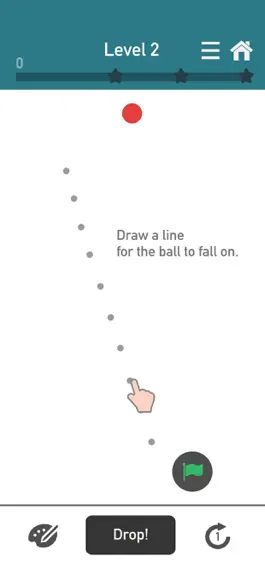 Game screenshot Sketchball - Draw & Drop! mod apk