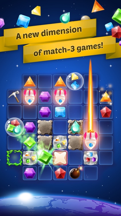 Jewel Galaxy: Gem Match Puzzle screenshot-0