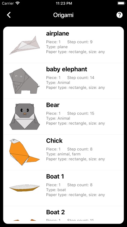 Funny Origami