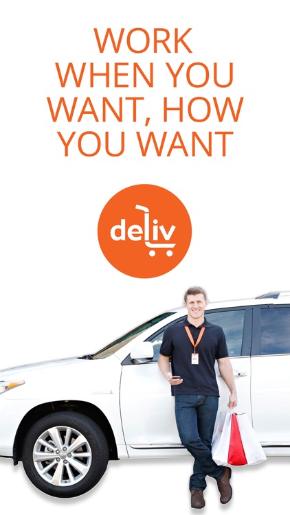 Deliv - Driver Delivery App