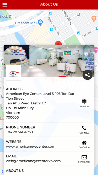 American Eye Center App screenshot 2