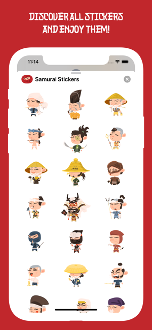 Samurai and Ninja Stickers(圖3)-速報App