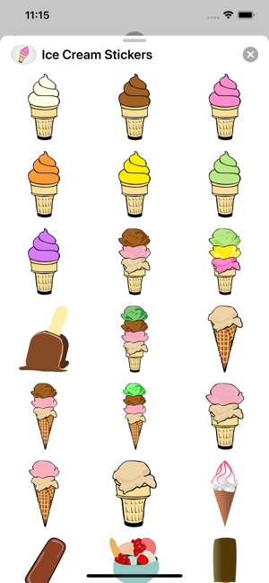 Ice Cream Stickers!(圖2)-速報App