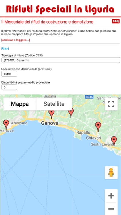 Impianti Rifiuti Liguria