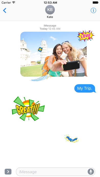 How to cancel & delete Comic 3D - Animated Stickers from iphone & ipad 2