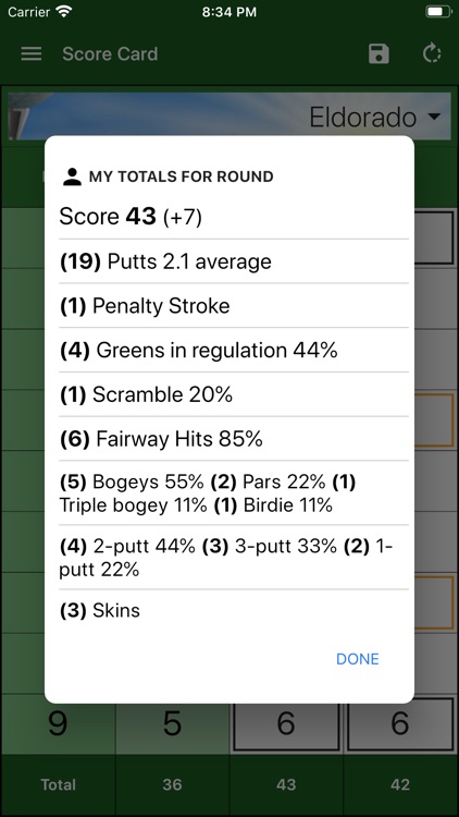 EasyScore Golf Scorecard screenshot-3