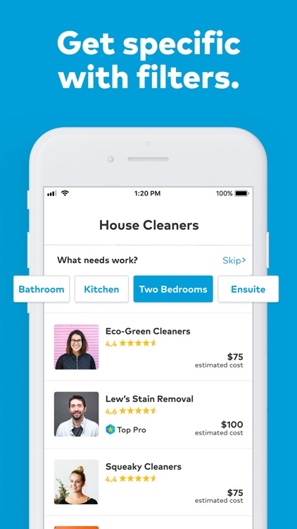 Thumbtack: Book professionals screenshot-4