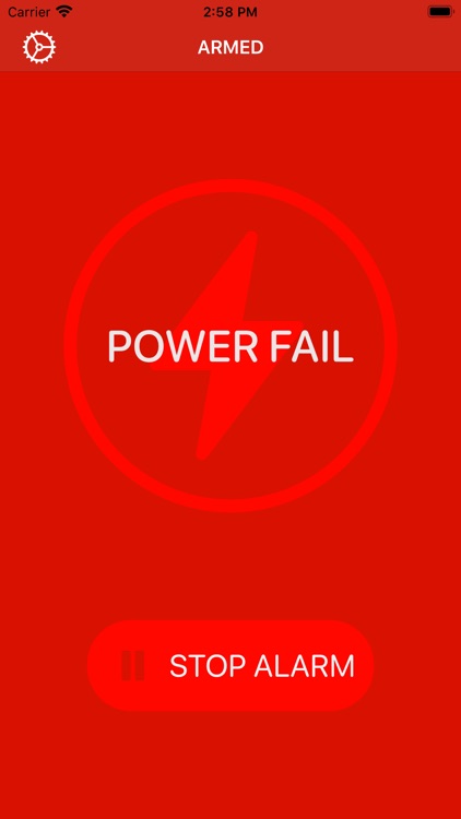 PowerAid - Power failure alarm