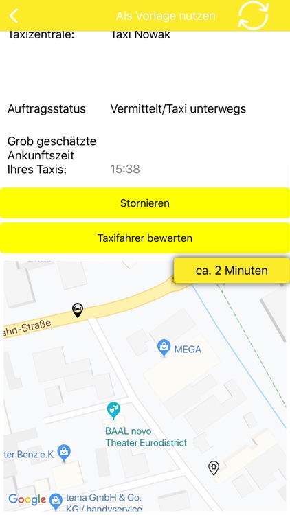 Taxi Nowak - Offenburg screenshot-4