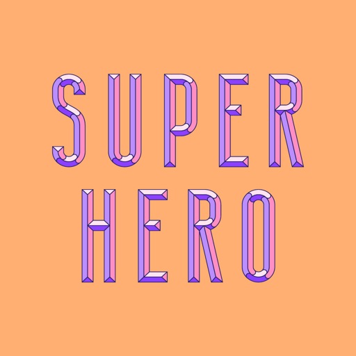 Super Hero - Sticker