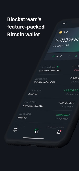 Blockstream Green Wallet