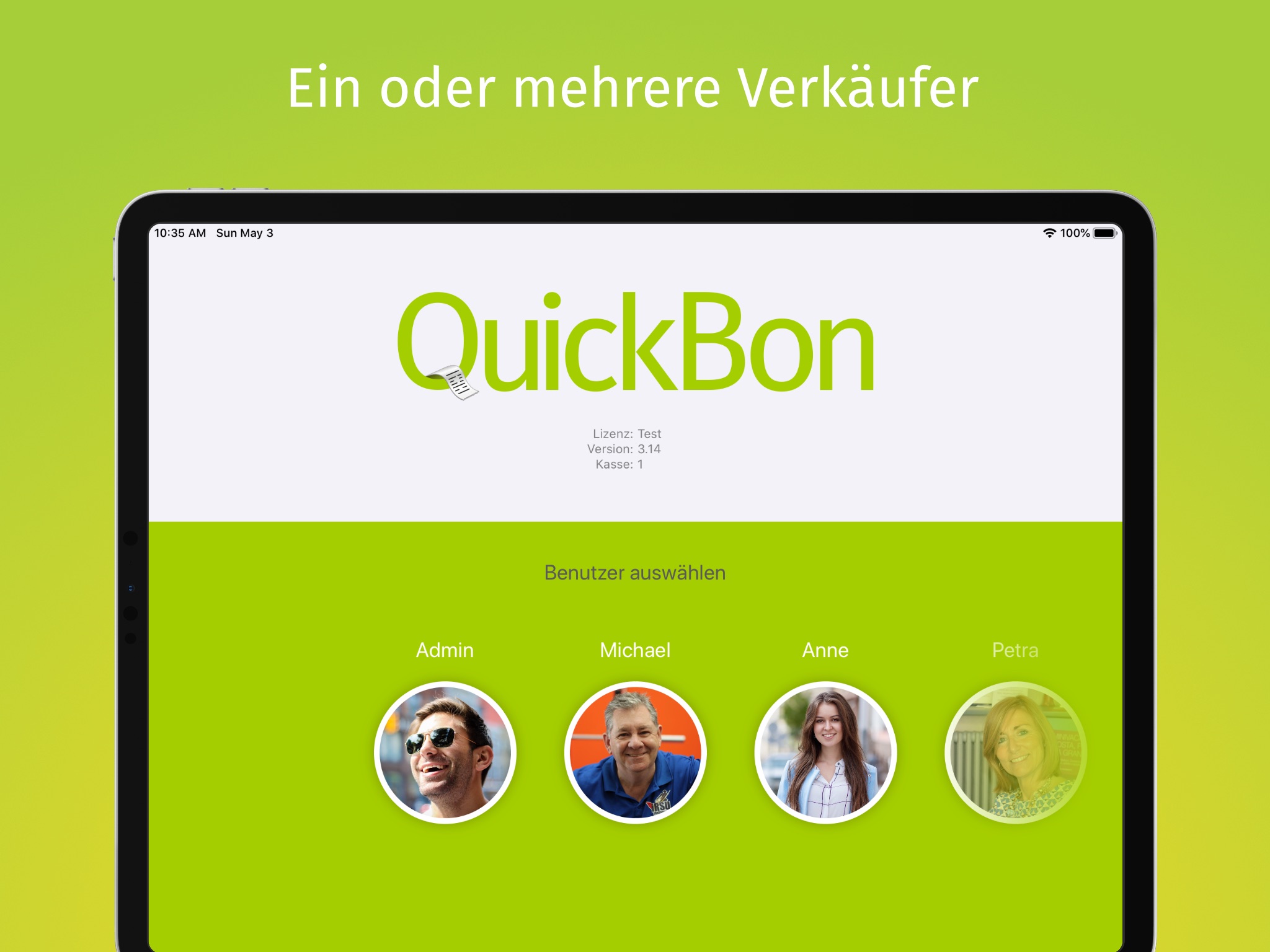QuickBon Registrierkasse screenshot 3