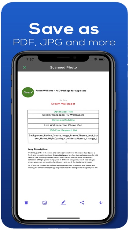 Dream iScanner for Documents screenshot-6