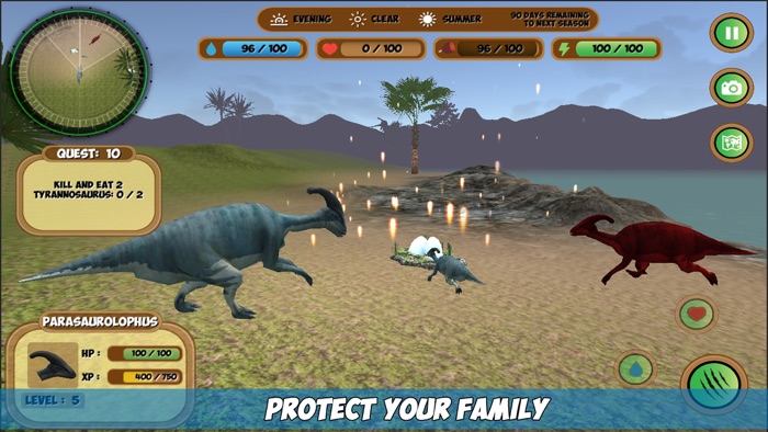 Parasaurolophus Simulator