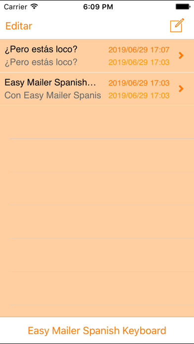 How to cancel & delete Easy Mailer Spanish Keyboard from iphone & ipad 2