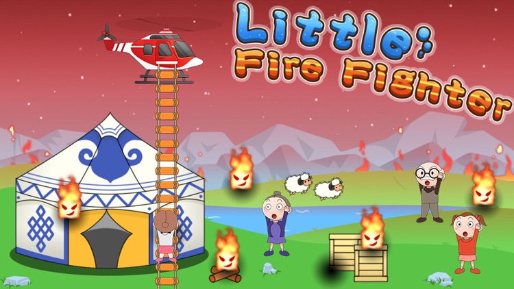 Little Firefighter rescue game screenshot-6