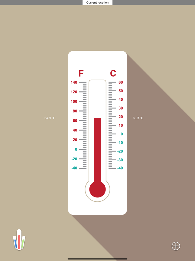 ‎HD Thermometer ⊎ Screenshot