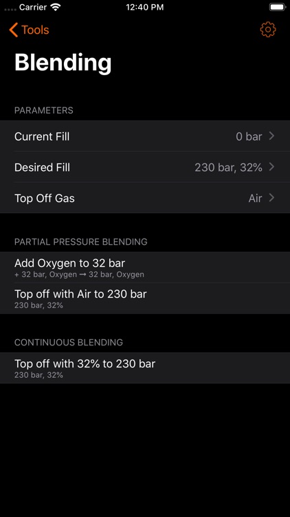 Gas Manager