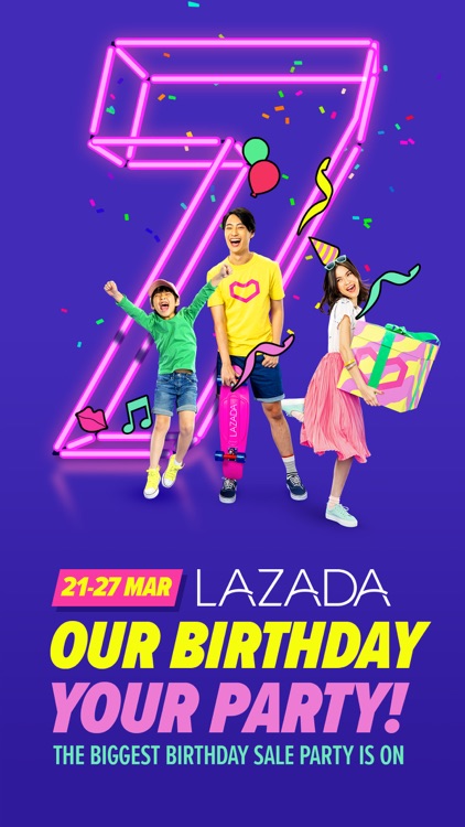 Lazada - Birthday Party 27 Mar screenshot-0