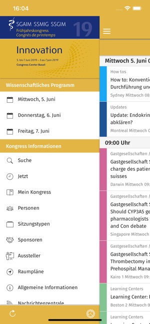 SGAIM Frühjahrskongress 2019(圖1)-速報App