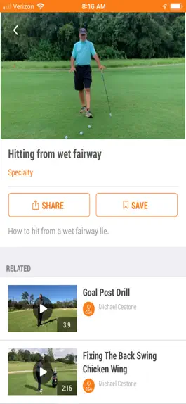 Game screenshot Cestone Golf Academy apk