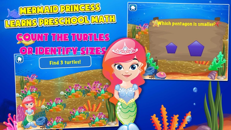 Mermaid Princess Math for Kids screenshot-4
