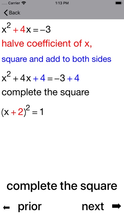 Quadratic Equations