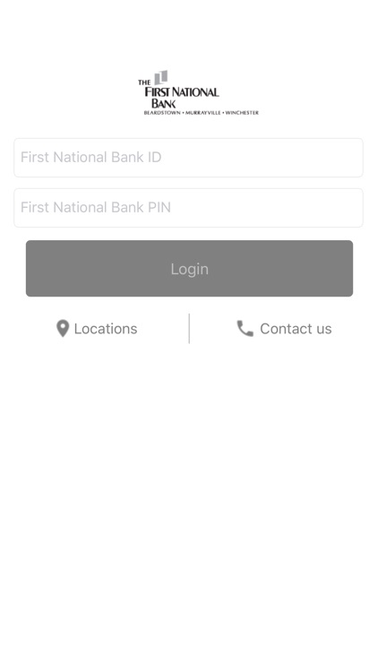 1st Nat’l Bank Mobile Banking